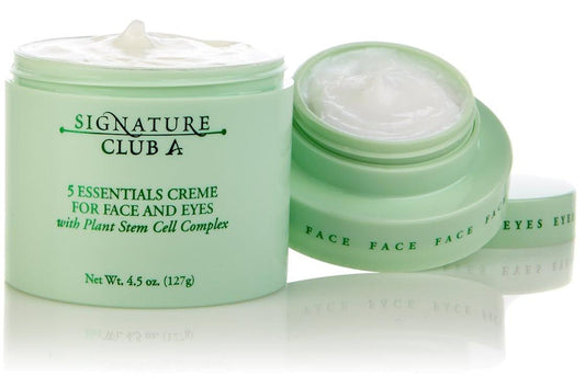 Signature Club A 5 Essentials Creme für Gesicht und Augen mit Pflanzenstammzellkomplex