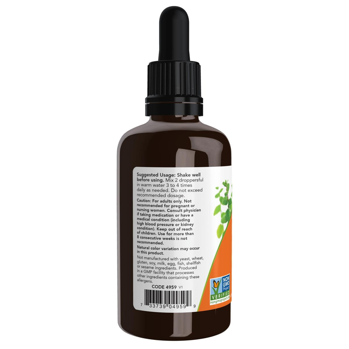 Now Foods Bio-Lakritz-Wurzelextrakt, zertifiziert biologisch, 2 fl. oz (59 ml)