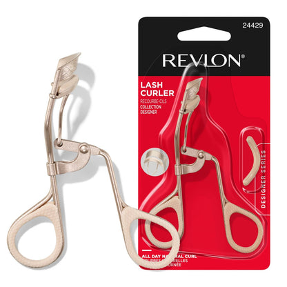 Revlon Designer Series Wimpernzange – Perfekter Wimpernschwung für einen wachen Blick, mit rutschfesten Fingerauflagen, einfach anzuwenden, 1 Stück