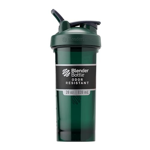BlenderBottle Shaker Bottle Pro Series – 28 Unzen, Grün – Ideal für Proteinshakes und Pre-Workout
