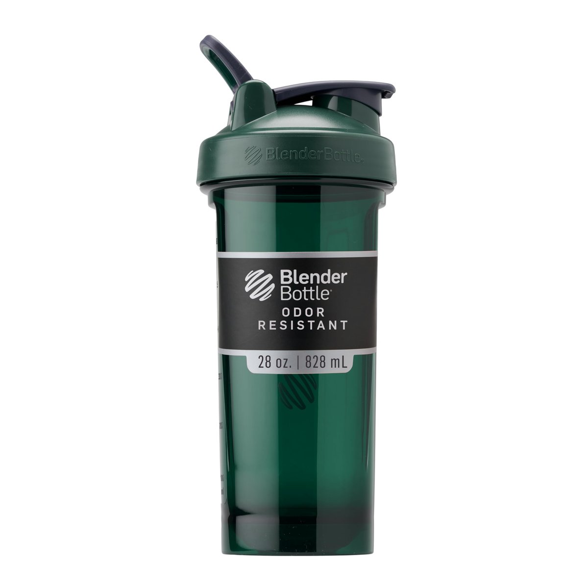 BlenderBottle Shaker Bottle Pro Series – 28 Unzen, Grün – Ideal für Proteinshakes und Pre-Workout