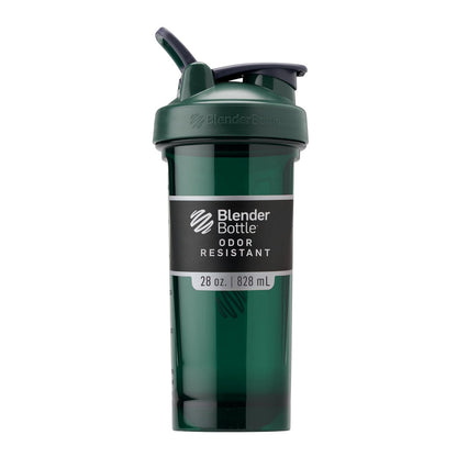 BlenderBottle Shaker Bottle Pro Series – 28 Unzen, Grün – Ideal für Proteinshakes und Pre-Workout