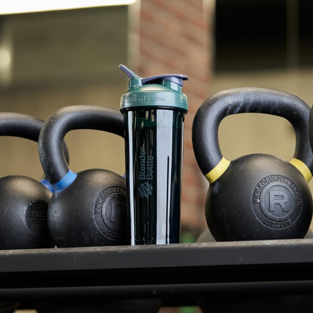 BlenderBottle Shaker Bottle Pro Series – 28 Unzen, Grün – Ideal für Proteinshakes und Pre-Workout