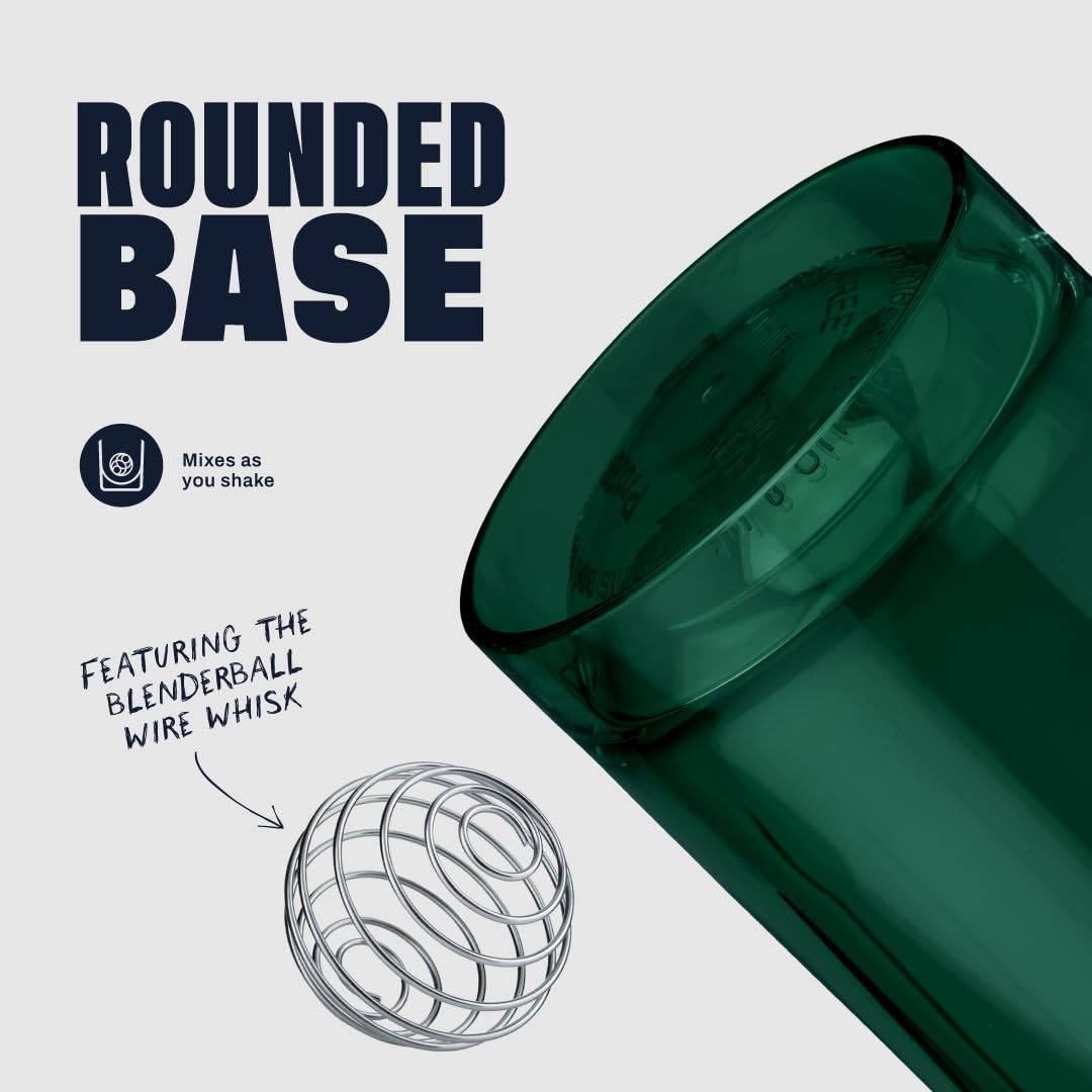 BlenderBottle Shaker Bottle Pro Series – 28 Unzen, Grün – Ideal für Proteinshakes und Pre-Workout