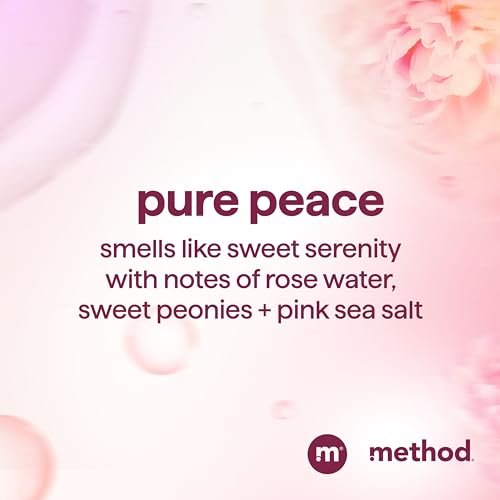 Method Volumisierender Conditioner, Pure Peace – für volleres, dickeres Haar und farbbehandeltes Haar – sulfatfrei, parabenfrei und tierversuchsfrei – 400 ml