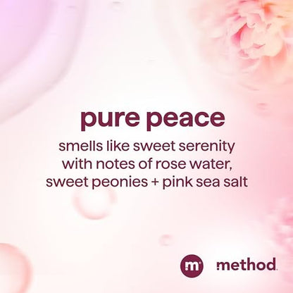 Method Volumisierender Conditioner, Pure Peace – für volleres, dickeres Haar und farbbehandeltes Haar – sulfatfrei, parabenfrei und tierversuchsfrei – 400 ml