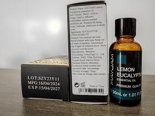 MAYJAM Spearmintöl 30ml – 100% reines ätherisches Öl für Aromatherapie, Diffuser, Seifenherstellung und Massage