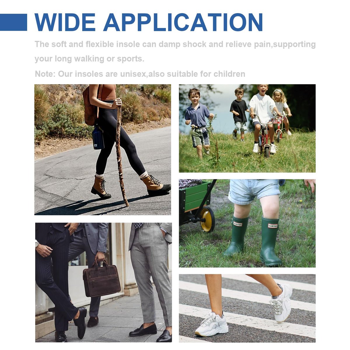 5 Paar Unisex Atmungsaktive Dämpfende Einlegesohlen, Dünne Schuhpolster, Ultrawelche Walking-Komfort, Doppelschicht-Latexschaum, Perforierte Einlagen passen in jeden Schuh für Herren 7-11 Damen 1-8 (Schwarz, Weiß)