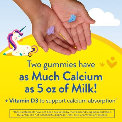 L'il Critters Bone Support 120 Stück – Calcium-Gummibärchen für starke Knochen