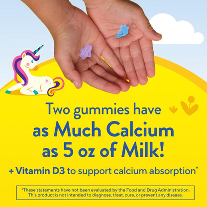 L'il Critters Bone Support 120 Stück – Calcium-Gummibärchen für starke Knochen
