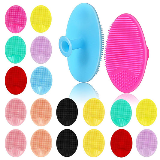 MCIGICM 20-teiliges Silikon-Gesichtsreinigungsbürsten-Set – Sanfte Peeling-Pads für die Hautpflege