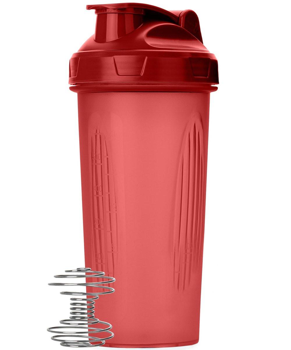 Mr. Pen Shaker-Flasche für Proteinmixe, 28 oz, auslaufsicherer Shaker-Becher mit Edelstahl-Drahtball für Proteinshakes und Pre-Workout - Rot, 1 Packung
