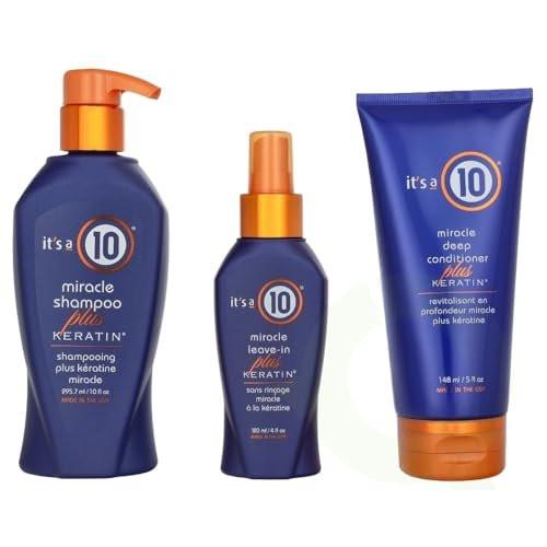 It's a 10 The Keratin Collection Trio – Pflegeset für seidig glattes Haar
