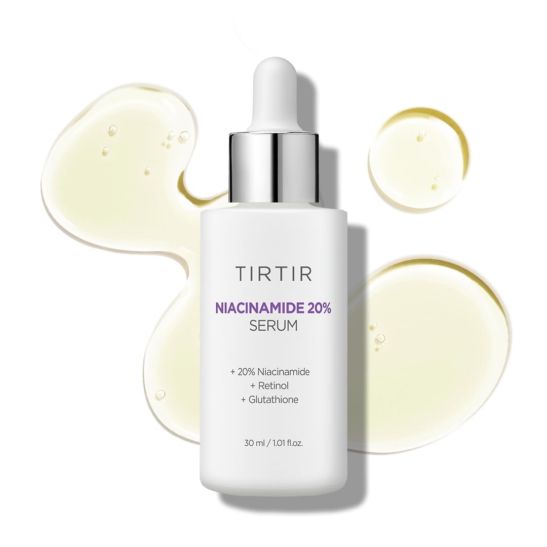 TIRTIR Niacinamid 20% Serum 30ml – Hochkonzentriertes Hautpflegeserum für ebenmäßigen Teint