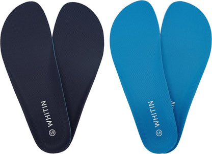 WHITIN 2 Paar/Set Ersatz-Einlegesohlen für WHITIN Barfußschuhe Größe 44