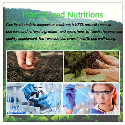 Flüssiges Magnesium-Präparat, Bio 5-in-1 Magnesium-Komplex-Tropfen | Glycinat, Taurat, Oxid, Malat, Citrat mit L-Theanin, Ashwagandha für Cortisol, Schlaf*, Stress, Muskeln