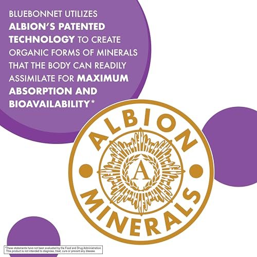 Bluebonnet Nutrition Magnesium Malat Kapseln – Unterstützt Energie, Muskel- und Gelenkgesundheit – Non-GMO, Vegan, Koscher, Glutenfrei, 90 Kapseln