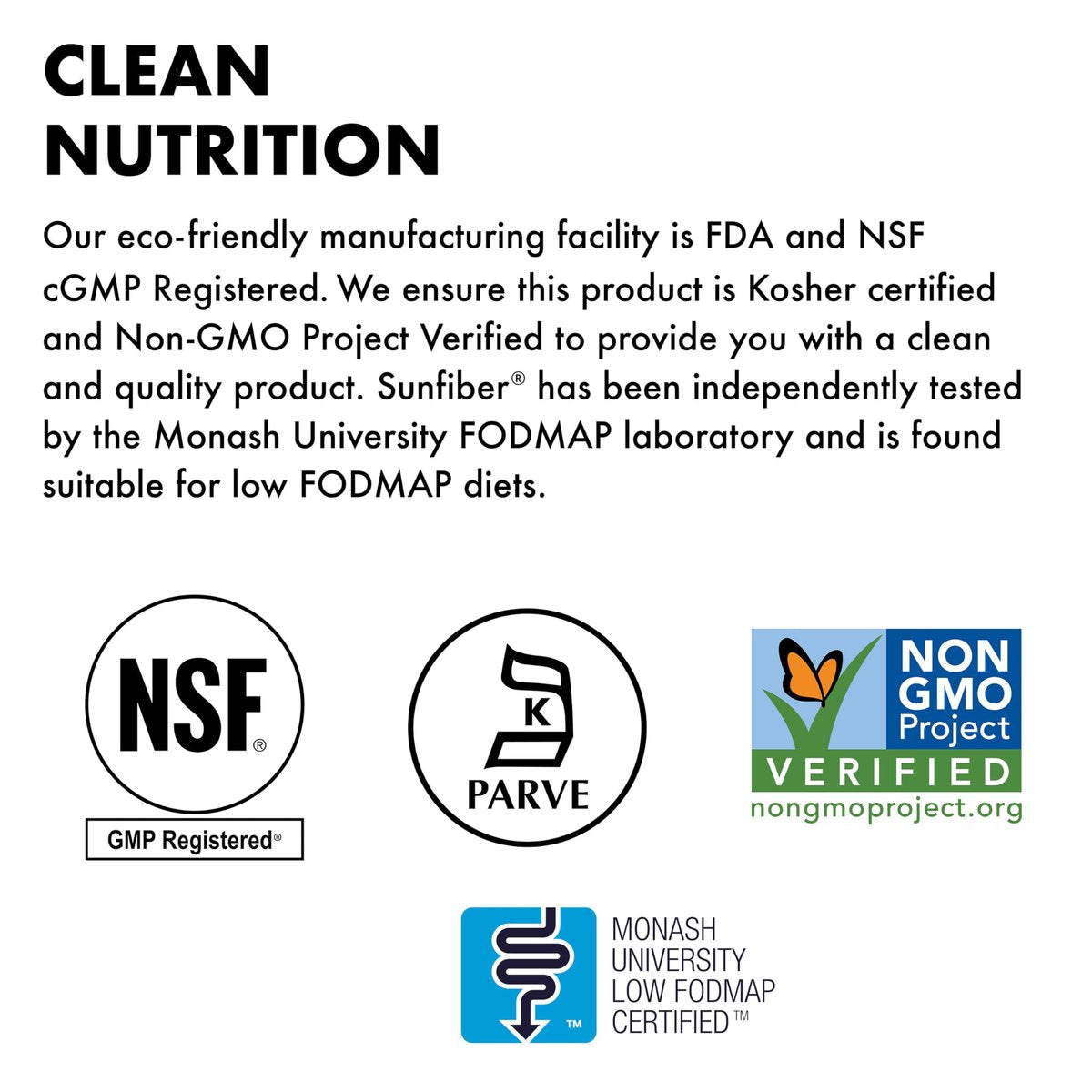 BlueBonnet Nutrition Sunfiber – 6 g pflanzliche präbiotische lösliche Ballaststoffe – Unterstützt die Verdauungsgesundheit* – Sofort löslich – Nicht-GVO, vegan, koscher, Low-FODMAP – Ungeschmackvoll, 7,4 OZ, 30 Portionen