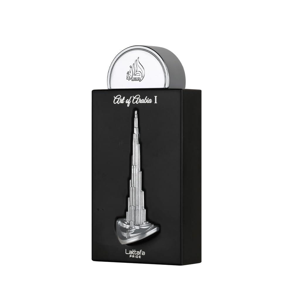 Lattafa Pride Art of Arabia I Eau de Parfum Spray für Unisex, 3,4 Unzen