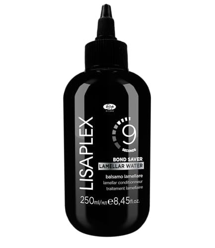 Lisap Lisaplex Bond Saver Lamellar Water – 9-Sekunden-Haarreparatur für alle Haartypen, 250 ml