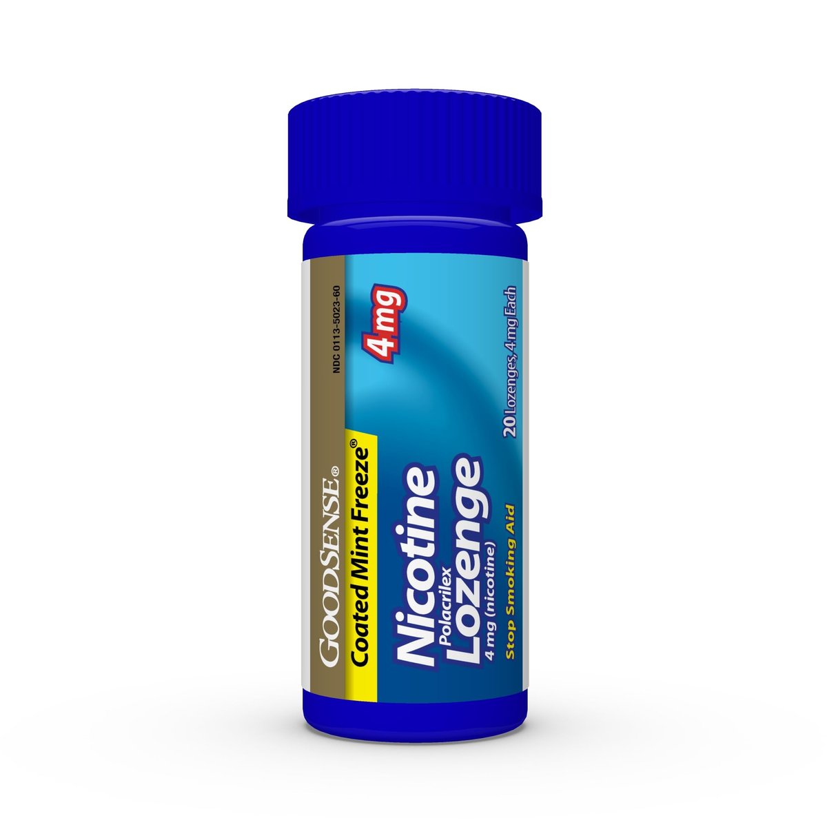 Good Sense Coated Ice Mint Nikotin Lutschtabletten, 4 mg, Raucherentwöhnung, 20 Stück