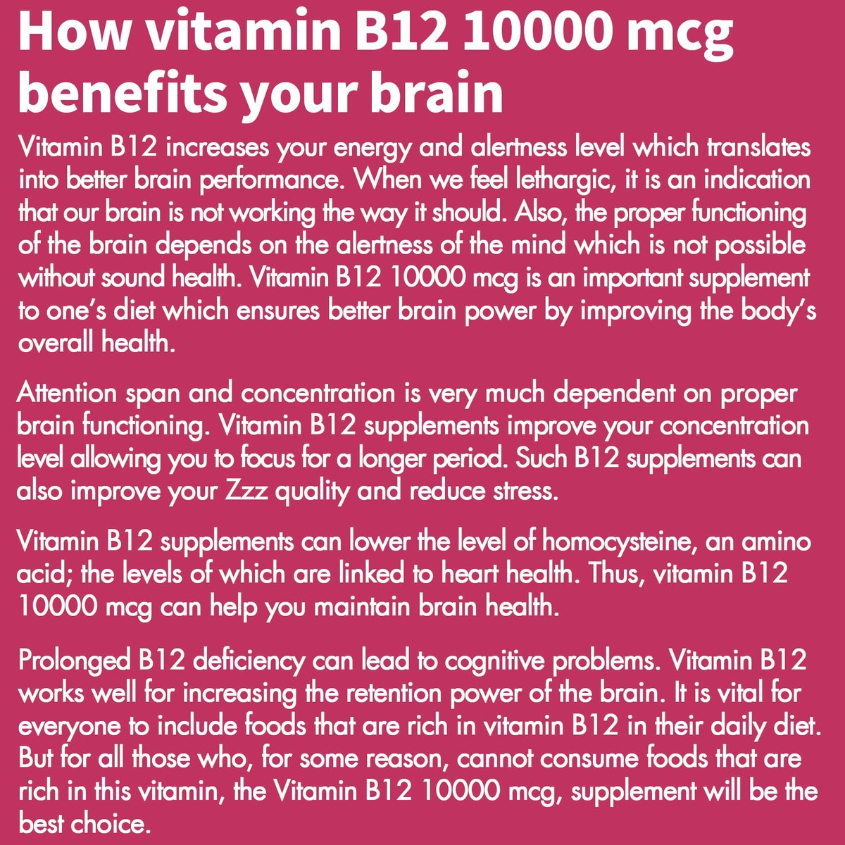 Vitamin B12, Methylcobalamin 10000 mcg, Aktive B12 Vitamine, Veganes Methyl-B12 für Energiestoffwechsel & Gehirngesundheit, Stärkt das Immunsystem, Natürlicher Erdbeergeschmack, Ohne Zucker, 90 schnell lösliche Tabletten