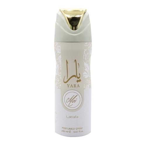 Lattafa Yara Moi – Blumig, Fruchtig, Süß, Holzig – Parfümierter Deo-Spray für Unisex, 200 ml