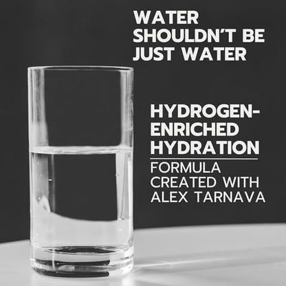 Hydrogen-Wasser-Tabletten für Trinkwasser – 30 Tabletten, 12 PPM Nanoblasen – Hergestellt in den USA