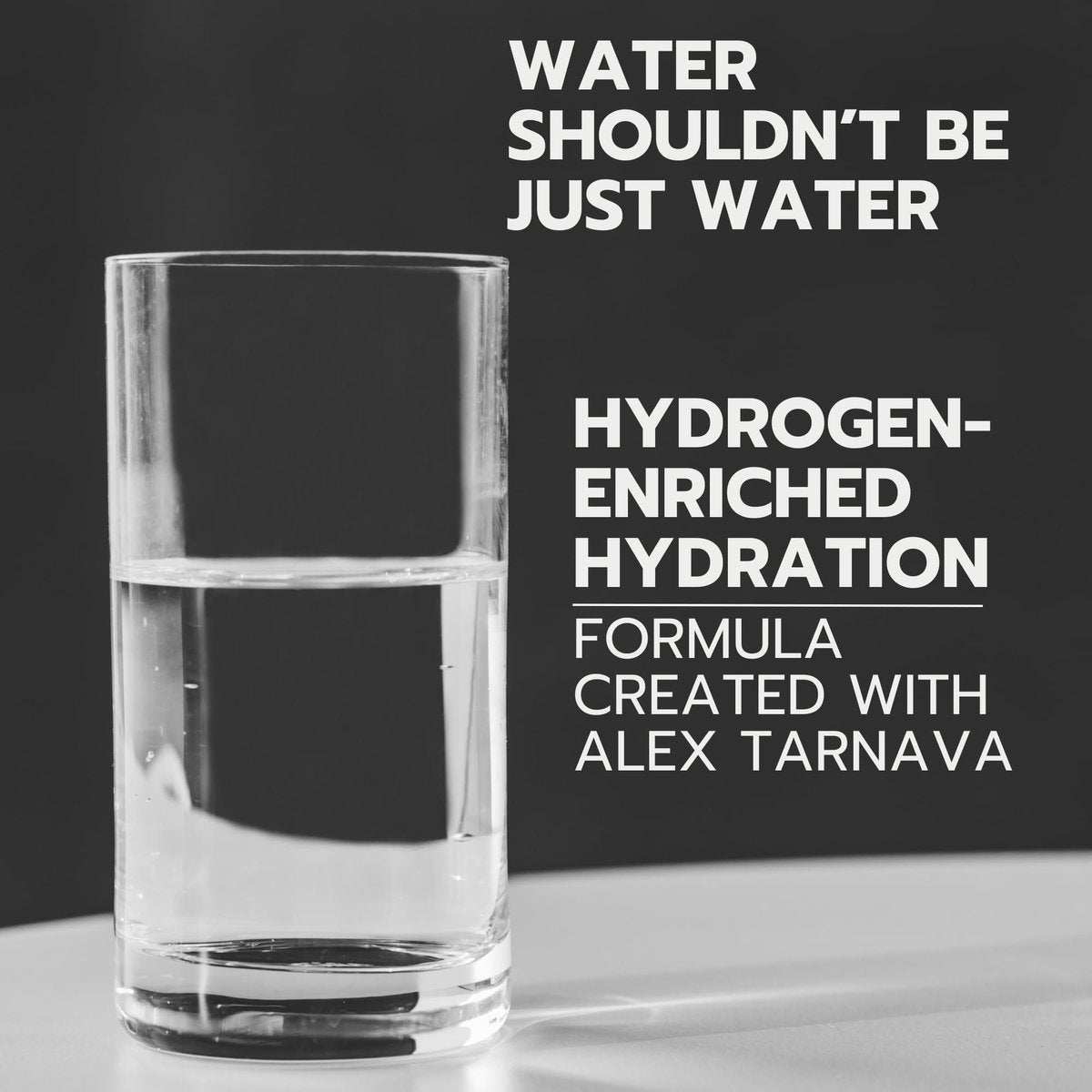 Hydrogen-Wasser-Tabletten für Trinkwasser – 30 Tabletten, 12 PPM Nanoblasen – Hergestellt in den USA