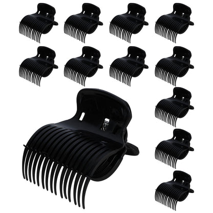 12-teilige Haar-Lockenclips - Vielseitige Roller-Clips für mühelose Locken und Wellen