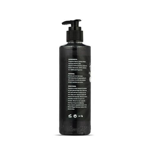 Dynamic Color Co - Black Magic Stencil Primer, Tattoo Stencil Gel für langanhaltende Abdrücke, 8 oz Flasche, Hergestellt in den USA, nie an Tieren getestet