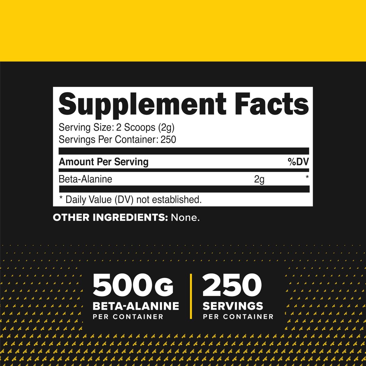 Primaforce Beta-Alanin Pulver 500 g (1,1 lbs) – ungesüßtes Pre-Workout & Post-Workout Supplement