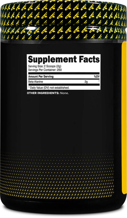 Primaforce Beta-Alanin Pulver 500 g (1,1 lbs) – ungesüßtes Pre-Workout & Post-Workout Supplement