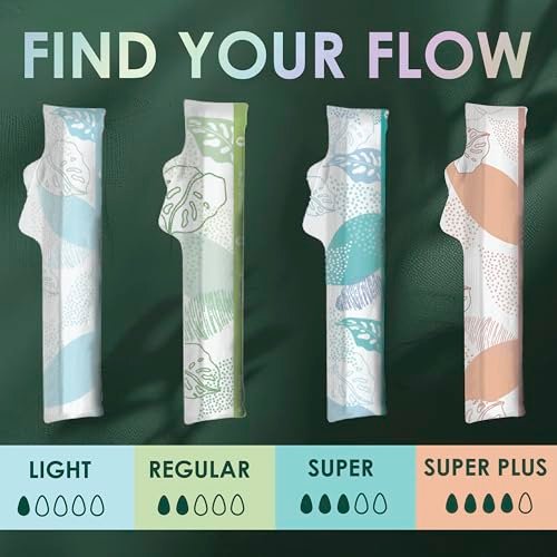 L. Baumwoll-Tampons Regular/Super Saugstärke Multipack, mit Bio-Baumwollkern, ohne synthetische Pestizide oder Duftstoffe, 84 Stück (2 Packungen à 42)
