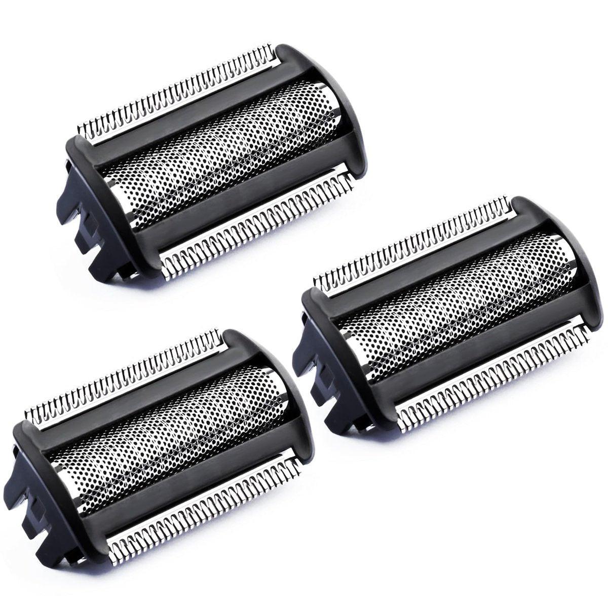 BG5000 Ersatzköpfe für Philips Norelco Bodygroom Trimmer Folie, Kompatibel mit Philips Norelco BG2000 Ersatzköpfe, Klingen für BG2000/40 Rasierer, 3er-Pack