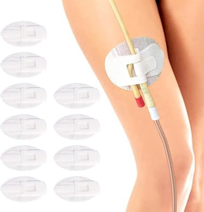 Foley-Katheter-Fixierungsband – Beinbeutelhalter für Katheter, 10er-Pack