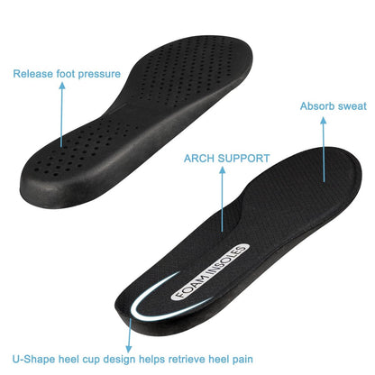 Endoto Foam-Einlegesohlen für Skechers Schuhe – Memory-Schaum-Ersatzpolster für Herren Sneaker für Fußkomfort den ganzen Tag (Größe: US Men11-EU45)