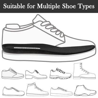 Endoto Schaumstoff-Einlegesohlen für Skechers Schuhe, Ersatz-Polster-Einlagen für Herren Sneaker für ganztägigen Fußkomfort (Größe: US Herren 9,5 - EU 42,5)