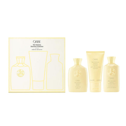 Oribe Hair Alchemy Discovery Set | Reiseset für geschwächtes, brüchiges Haar mit Shampoo, Conditioner und Kräftigendem Treatment Serum