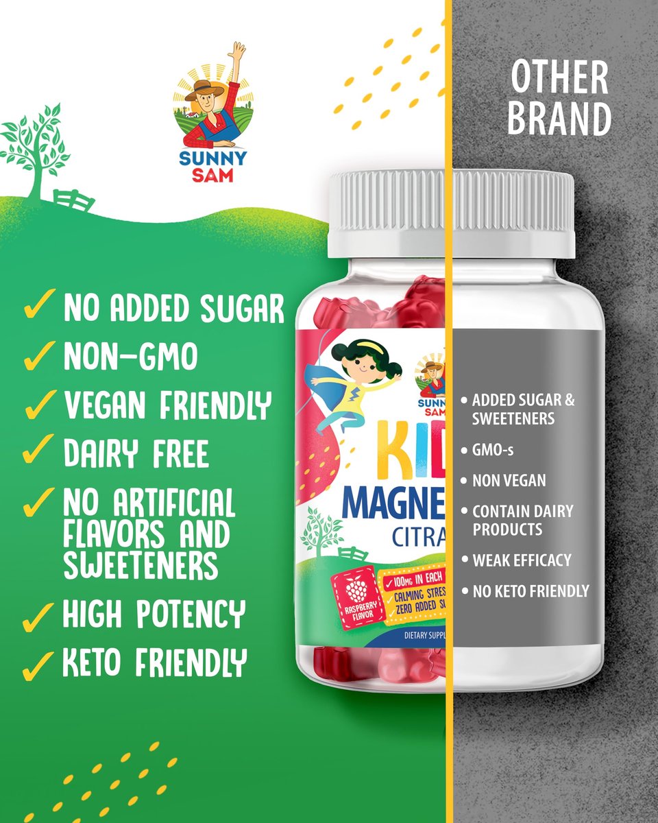 Magnesium Gummis für Kinder & Erwachsene - 100mg - Beruhigende Magnesium-Lutschtabletten - Magnesiumcitrat Kautablette für Stimmung & Muskelunterstützung - Citrato de Magnesio para Niños - 30 Gummis