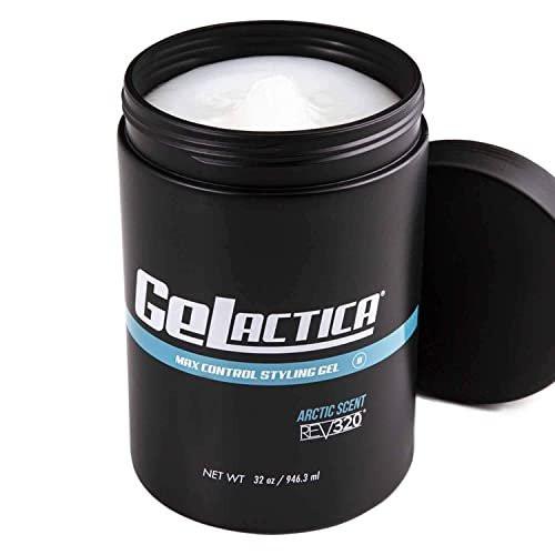 Rev320 Haar Gel für Männer – Alkoholfrei, Starker Halt – Natürliche Extrakte für langanhaltenden Glanz und Slick-Back-Look