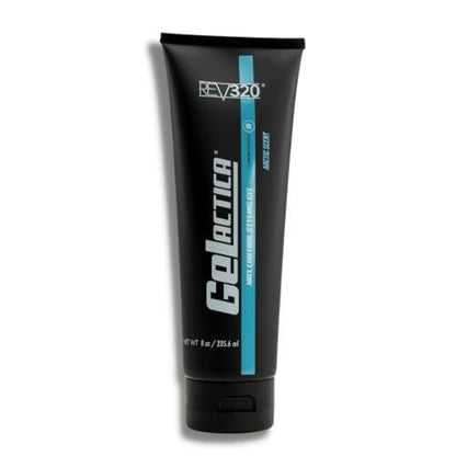 Rev320 Haar Gel für Männer – Alkoholfrei, Starker Halt – Natürliche Extrakte für langanhaltenden Glanz und Slick-Back-Look