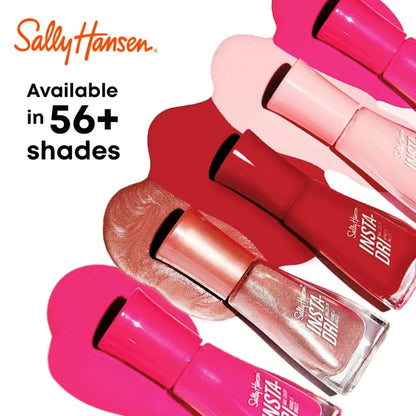 Sally Hansen Insta-Dri Nagellack Hershey Kisses 727 More KISSES Plz – Schnelltrocknend, Langhaftend, Streifenfrei & Glänzend – Kakao-Braun