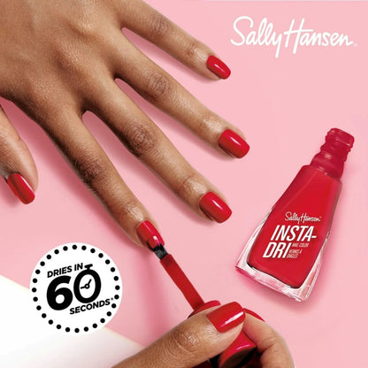 Sally Hansen Insta-Dri Nagellack Hershey Kisses 727 More KISSES Plz – Schnelltrocknend, Langhaftend, Streifenfrei & Glänzend – Kakao-Braun