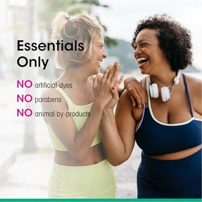 vH essentials Schaumende Intimwaschlotion - Duftfrei - pH-ausgeglichen, hypoallergen, mit Präbiotika, natürlichen Pflanzenextrakten und Vitaminen - Geruchsbeseitigende Formel - 177 ml