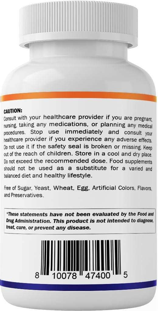 Vitamatic Magnesiumaspartat 400mg pro Portion – 90 vegane Kapseln mit Vitamin B6 für maximale Absorption – Unterstützt Muskel-, Gelenk- und Herzgesundheit