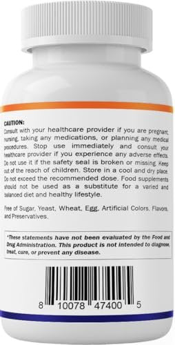 Vitamatic Magnesiumaspartat 400mg pro Portion – 90 vegane Kapseln mit Vitamin B6 für maximale Absorption – Unterstützt Muskel-, Gelenk- und Herzgesundheit
