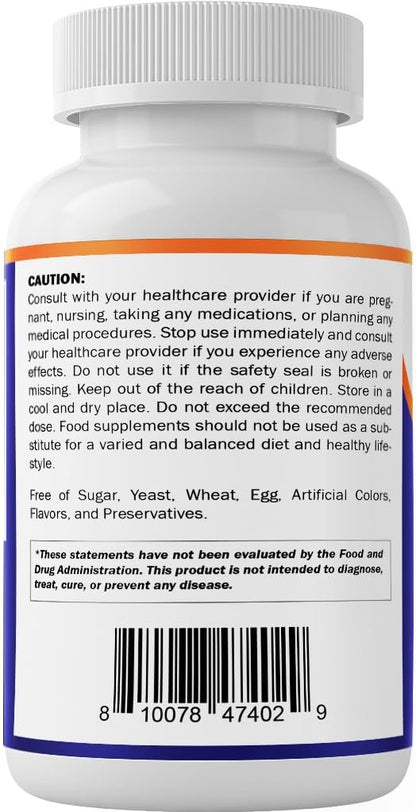 Vitamatic Magnesium Citrat 500 mg pro Portion - 180 Kapseln (150 mg elementares Magnesium) mit Vitamin B6 für optimale Aufnahme - Unterstützt Muskel-, Gelenk- und Herzgesundheit*