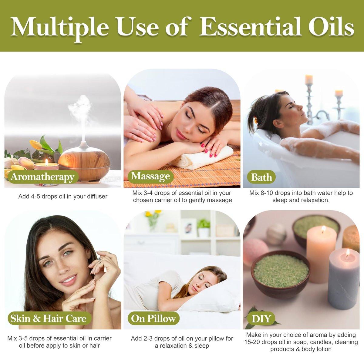 Nirvana Nurture Ylang Ylang Bio-Öl, USDA Bio-zertifiziert, 100% rein und unverdünnt, Aromatherapie-Öl für Diffuser, Haar- und Hautpflege