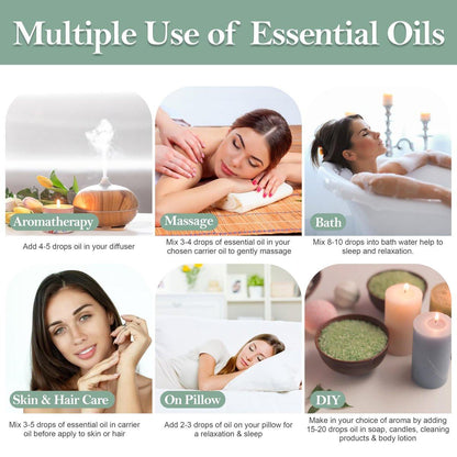 Nirvana Nurture Eukalyptus Bio ätherisches Öl, USDA-zertifiziert, 100% rein unverdünnt, Aromatherapieöl für Diffuser, Haar- und Hautpflege